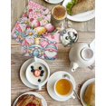 thumbnail image 4 of Easter Gnomes Kitchen Dish Towels for Drying Dishes Set of 3, Colorful Eggs Spring Flowers Branches Pink Waffle Weave Microfiber Hand Tea Bathroom Towels Quick Dry & Absorbent Towel 15.7x23.6, 4 of 7