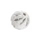 thumbnail image 3 of 10 piezas de cuentas de bola redondas, cuentas espaciadoras plateadas plateadas, suministros de joyería hechos a mano, accesorios para hacer Ropa, zapatos y accesorios Miscelánea Estilo Oro Blanco 8MM Qarigey AP010775-19B, 3 of 6