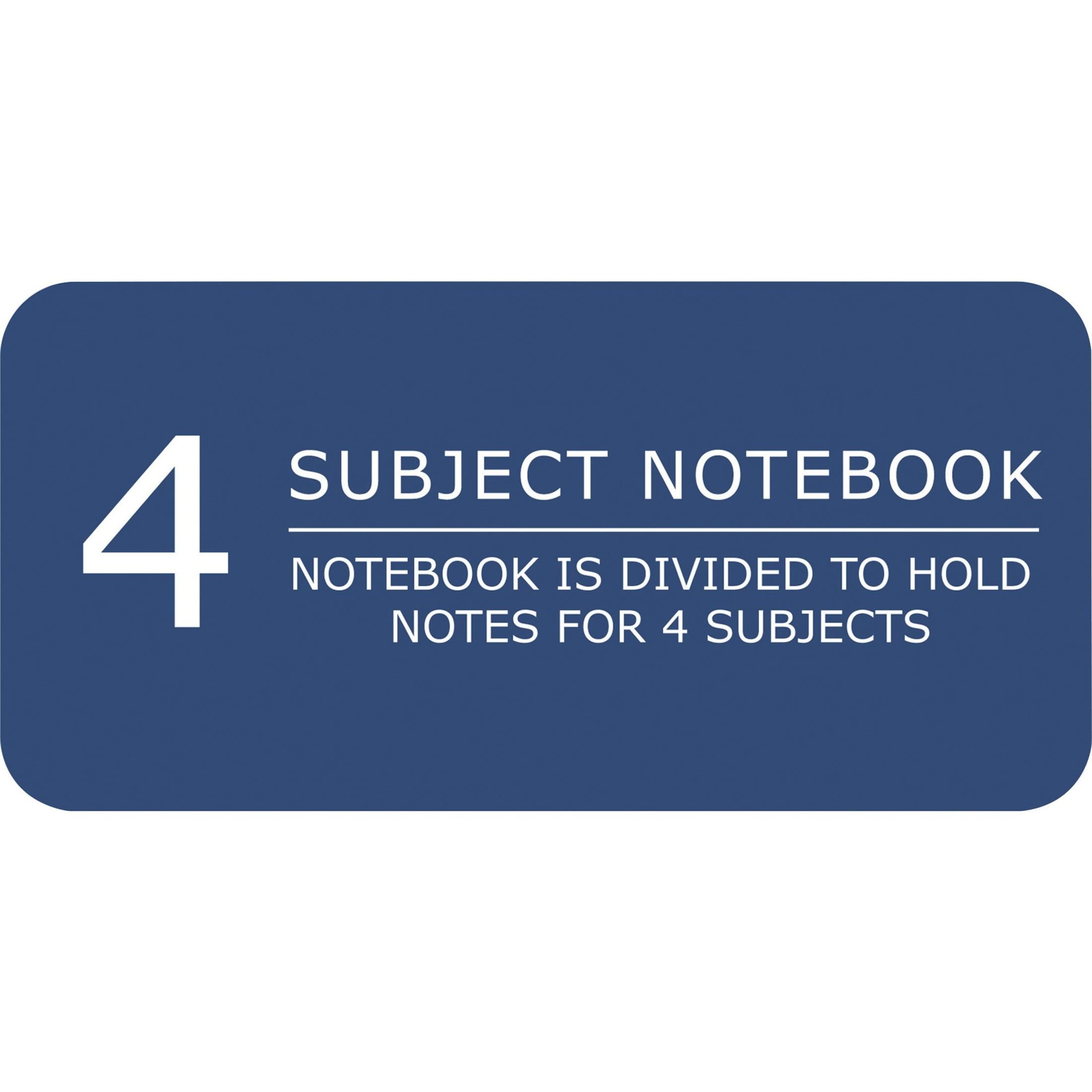 Roaring Spring College Ruled Four Subject Spiral Wirebound Notebook, 4 Double Pockets, 1 Case (12 Total), 11" x 9" 200 Sheets, Assorted Colors