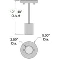 thumbnail image 2 of Access Lighting 1 Light LED Wall Or Ceiling Spotlight in Matte Black Color, 2 of 13