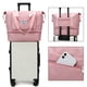 thumbnail image 4 of Bolsa de gimnasio grande con compartimento para zapatos - Bolsa deportiva de 40L para hombres y mujeres, bolsa de viaje resistente al agua con bolsillo húmedo/seco, diseño plegable, 4 of 6