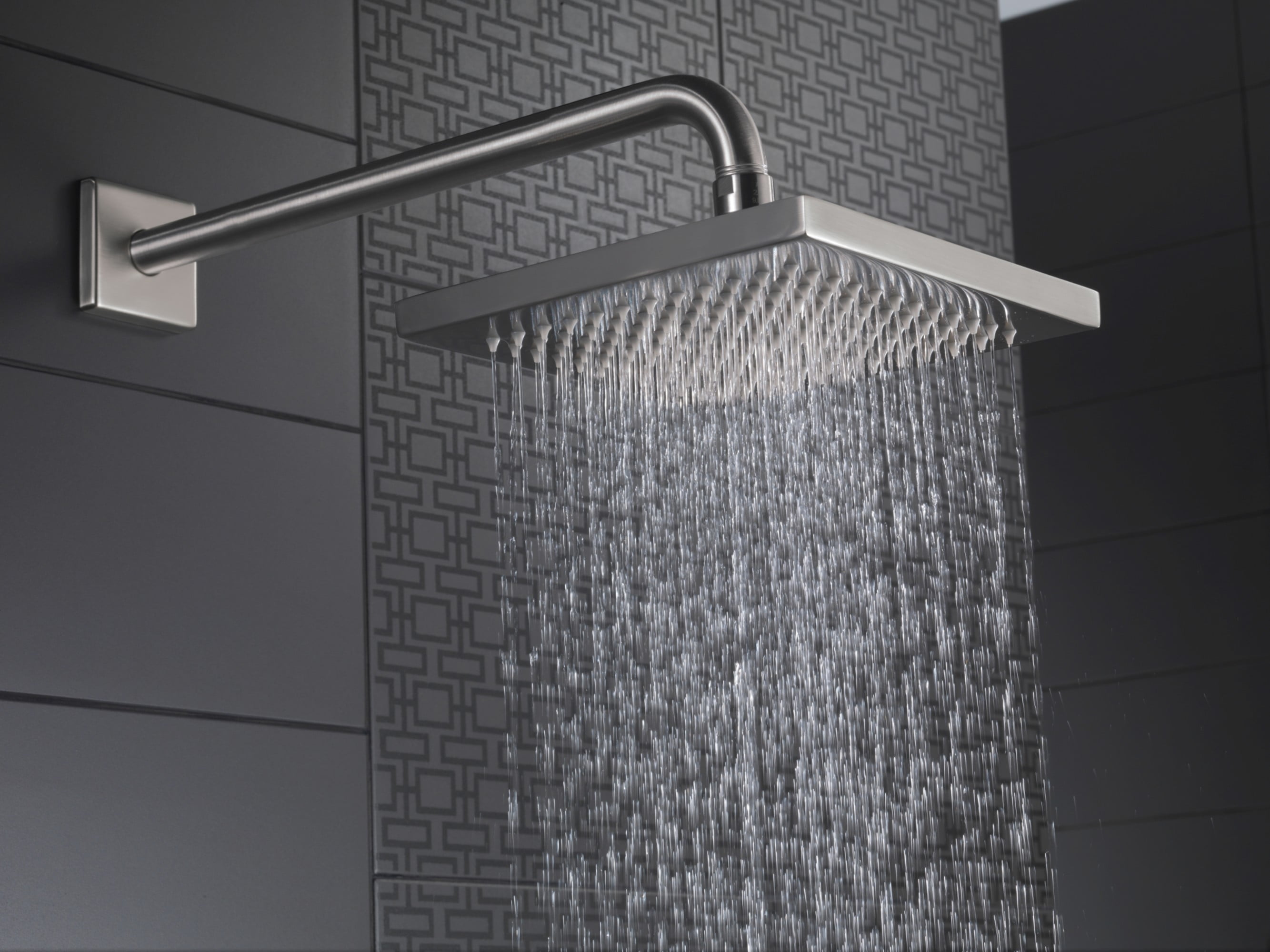 Delta: Metal Raincan Shower Head Assembly