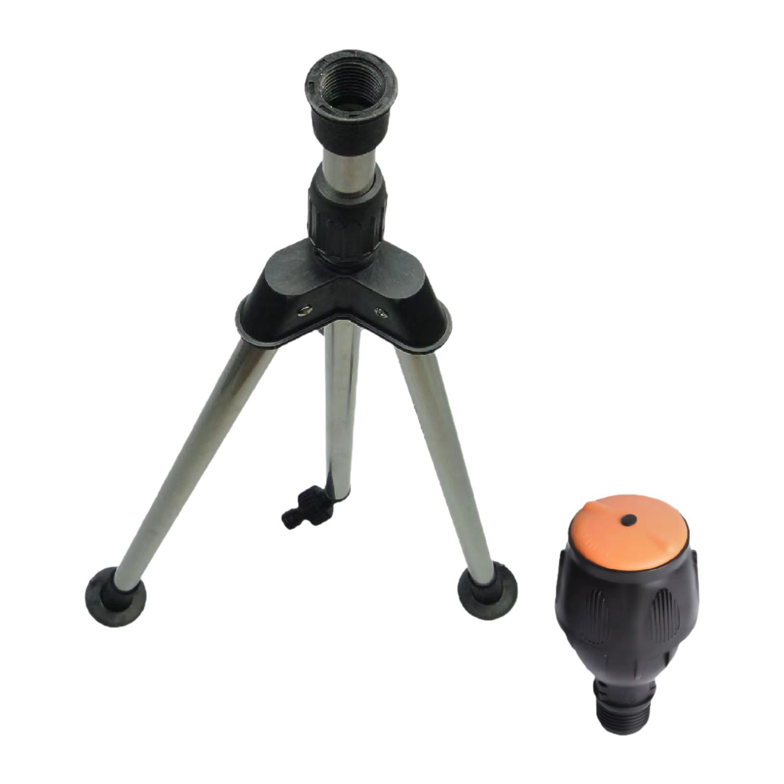 Fzaqwen Tripod Sprinkler 360 Degree Automatic Rotating Garden Watering Tool Garden Water After Lifting 68cm