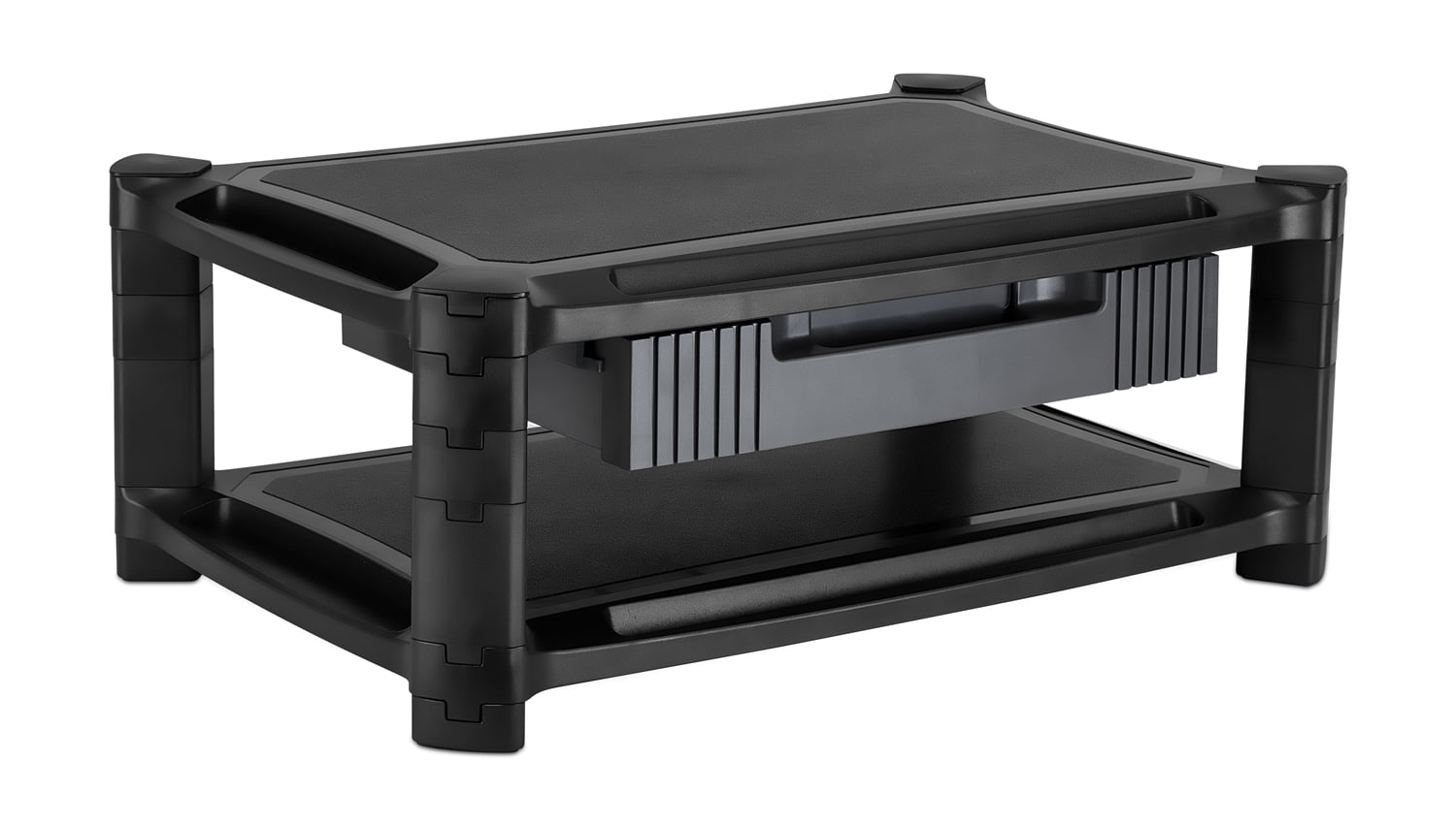 MountIt! Printer Stand Monitor Riser with Drawer, 19 x 13 Inches