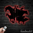 thumbnail image 4 of Handmadetneonsign Personalized Animal Rescuer Metal Wall Art LED Light, Shelter Attendant Sign, 4 of 5