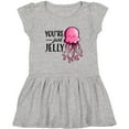 thumbnail image 3 of Inktastic You're Just Jelly with Pink Jellyfish Girls Toddler Dress, 3 of 5