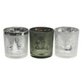 thumbnail image 1 of Porte-Verre Photophore (Hiver Givré) (Asstd) - Set of 3, 1 of 1