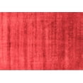 thumbnail image 1 of Ahgly Company Indoor Rectangle Solid Red Modern Area Rugs, 2' x 5', 1 of 4