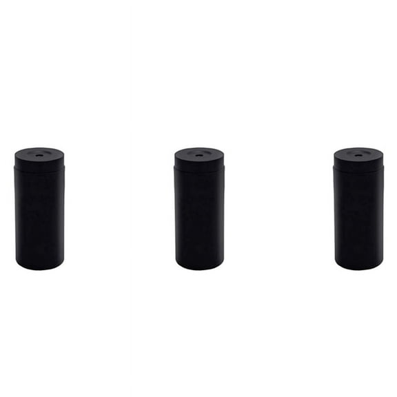 3X Dish Soap Squeeze Bottle for Sink Kitchen, Silicone Dispenser for Bathroom, Countertop Dispenser (Black)