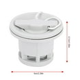 thumbnail image 1 of PVC Air Gas Valve Cap Replacement for Inflatable Boat Dinghy Kayak Canoe, 1 of 7