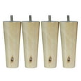 thumbnail image 1 of Patas de Muebles perfecl Paquete de 4 Patas de Madera de Sofá 15cm H, 1 of 8