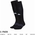 thumbnail image 4 of Adidas Unisex Metro 6 OTC Socks (Black/Night Grey), 4 of 4