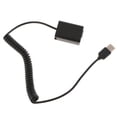 thumbnail image 2 of El Acopdor Reempza Batería , El Cable de Alimentación Del Baoblaze Cable de alimentación USB del acoplador de CC FW50, 2 of 7
