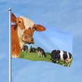 thumbnail image 2 of Kll Cow On Pasture Flag 4x6 Ft Parade Party Flag Outdoor Flag Decorative Flag Banner Flags Garden Flag Home House Flags, 2 of 7