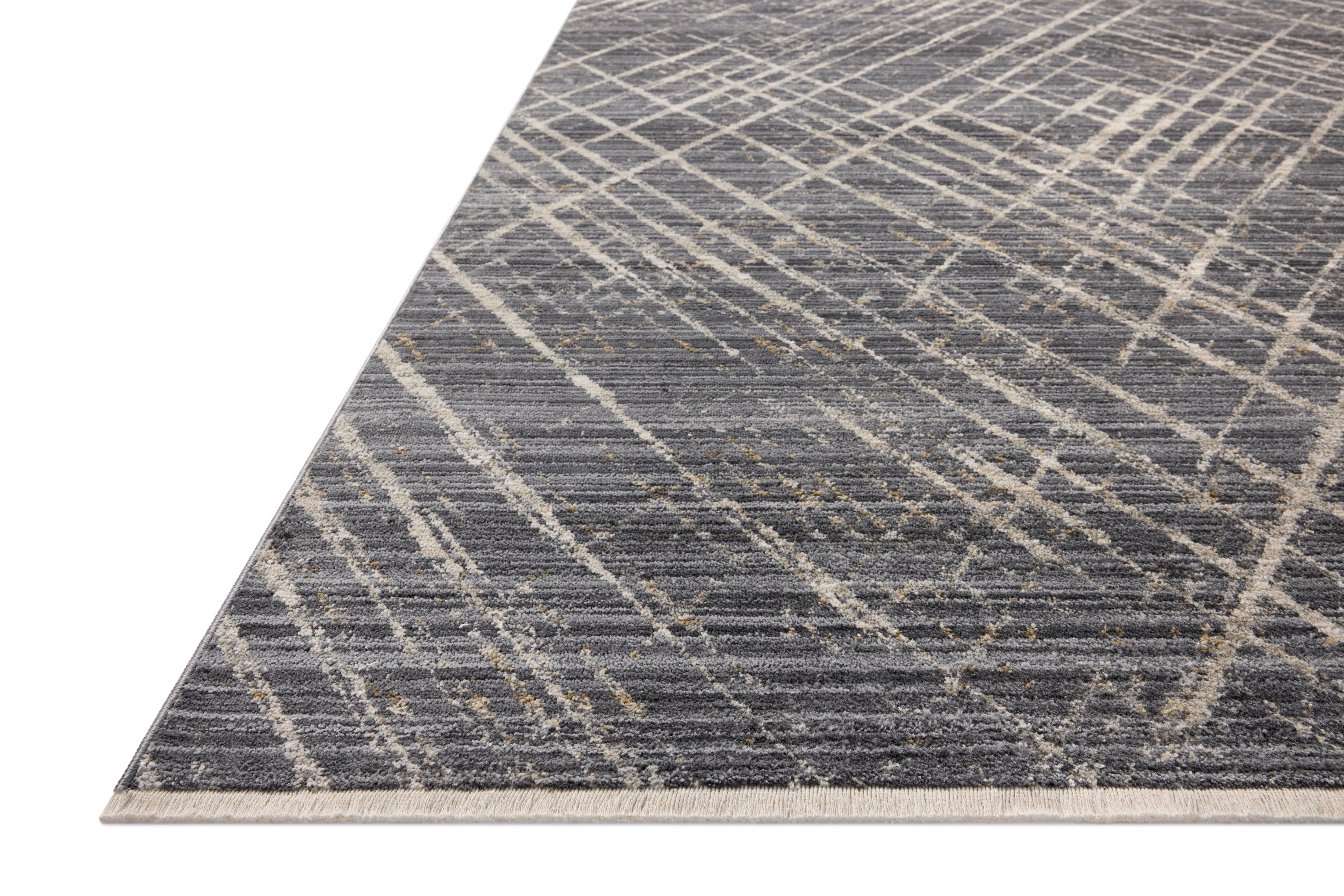 Loloi Wade Midnight / Beige 5'-3" x 7'-9" Area Rug