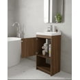 thumbnail image 1 of Mueble para Baño DECOMOBIL Incluye Lavabo y Monomando Nogal Neo, 1 of 6