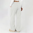 thumbnail image 6 of Yutgune Wide Leg Sweatpants for Women High Waist Drawstring Sweatpants Women Baggy Street Casual Sweats, 6 of 7