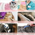 thumbnail image 5 of Cat Bag for Bathing Set with Cat Grooming Washing Bag Adjustable Pet Shower Brush - Cat Bathing Mesh Bag Anti Scratch Anti Bite Soft Durable for Cats & Dogs Restraint Grooming Nail Trimming Washing, 5 of 10