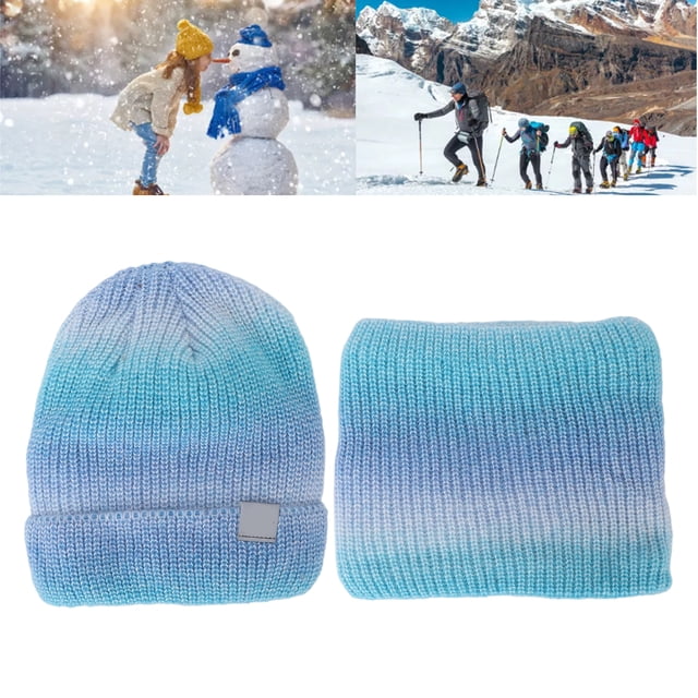 Chapeau Écharpe, Chaud Confortable Queue de Cheval Conception de Trou de Chauffage Écharpe Largement Applicable pour le Voyage de Ski pour la Randonnée