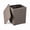 Coffee, variant on ZHICHUN Outdoor Resin Storage Side Table Wicker Accent Table With Removable Lid For Patio Backyard Poolside
