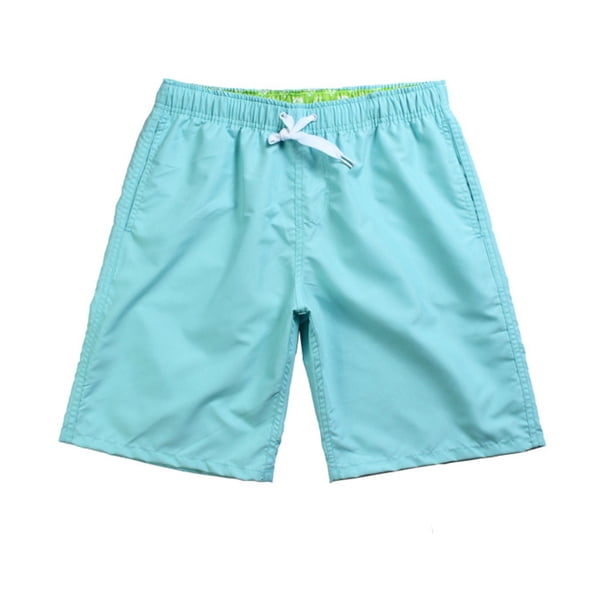 Pantalones Cortos Casuales de Color Sólido para Secar Pantalones de Playa, Pantalones Cortos de Surf Grandes Sueltos con Cordón para Yoga, Viajes Y Verano