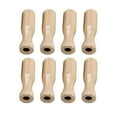thumbnail image 1 of Almencla 8 Pcs Poignées de Remplacement pour Baby-Foot pour Enfants Poignée de Baby-Foot Soccer Pièce de Poignée de Remplacement Couleur Bois, 1 of 8