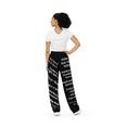 thumbnail image 2 of CWMBS by Tae’ Store: Wordy Wit It Wide Leg Pants, All-Over Print Unisex Wide-Leg Pants, 2 of 4