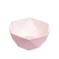 thumbnail image 2 of PEONAVET Carpet Rake Thickened Double-layer Basket Plastic Vegetable Washing Basket Kitchen Storage Vegetable Washing Frame Washing Fruit Basket, 2 of 2