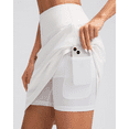 thumbnail image 4 of 20" Athletic Tennis Skort for Women with Pockets - 2-in-1 Golf Skirt with Built-in Shorts, Comfortable Stretch Fabric, Knee Length for Tennis, Golf, Running, 4 of 7