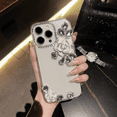 thumbnail image 1 of Funda de teléfono con cristales brillantes 3D para iphone 14, 13, 12, 11 Pro Max, X, XS, XR, 7, 8 Plus, SE Mini Fivean unisex, 1 of 2