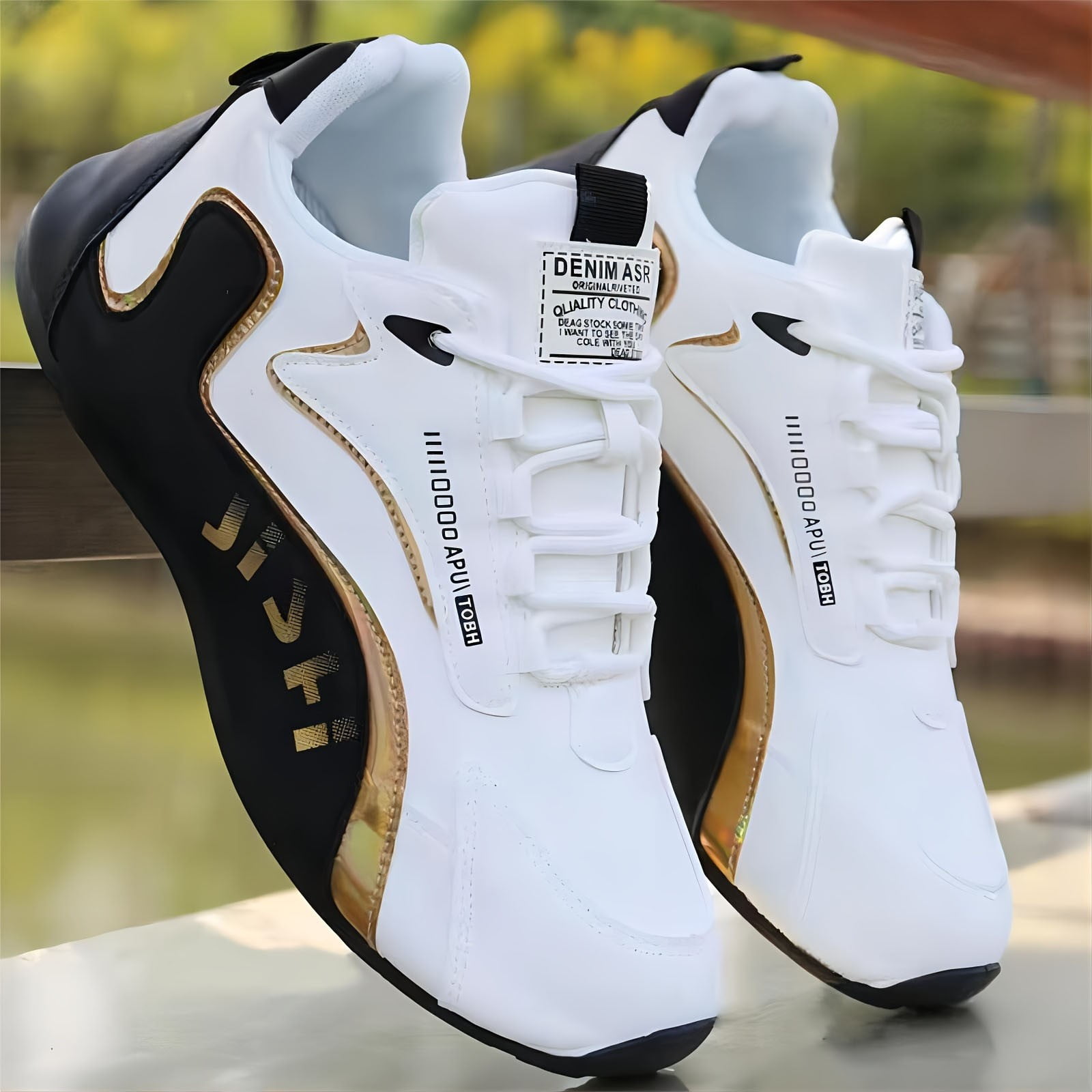 Non Slip Work Shoes for Men Men's Fashion Sneakers Sport Tennis Walking Shoes Beige,44