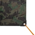 thumbnail image 3 of Tarp Stansport, antidesgarros de uso mediano, 3,7 m x 4,9 m, color verde camuflaje, 3 of 7