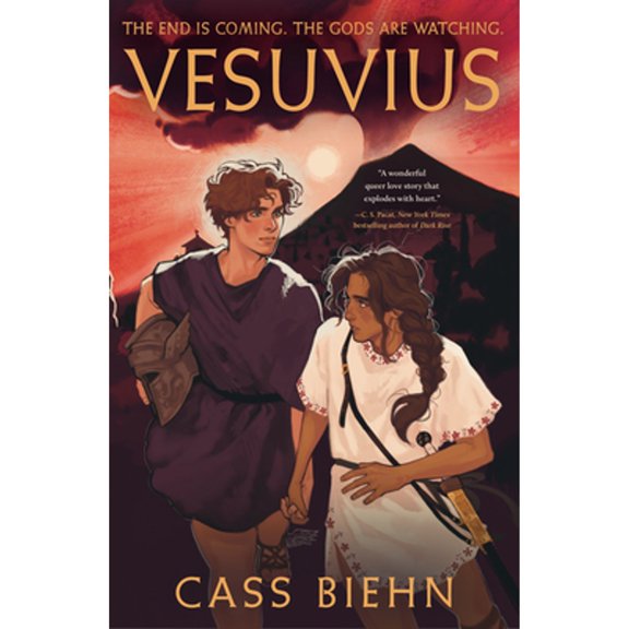 Pre-Owned Vesuvius: Limited First Edition with Foil Detailing and Illustrated Case Design (a Queer Romance (Hardcover) by Cass Biehn