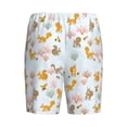 thumbnail image 7 of Daiia Squirrel In The Forest Mens Woven Stretch Pajama Short,Short Pajama Pants-XX-Large, 7 of 7
