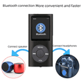 thumbnail image 4 of Reproductor de mp3 con Bluetooth, tarjeta Walkman mp4 portátil con lectura de novelas específicas para estudiantes, mp3 de moda, 4 of 5