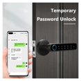 thumbnail image 4 of Door Lock, Smart Door Lock Fingerprint Door Lock Bluetooth-compatible Keyless Entry Electronic Door Knobs Lock Fingerprint Security ,Easy to Install, 4 of 7