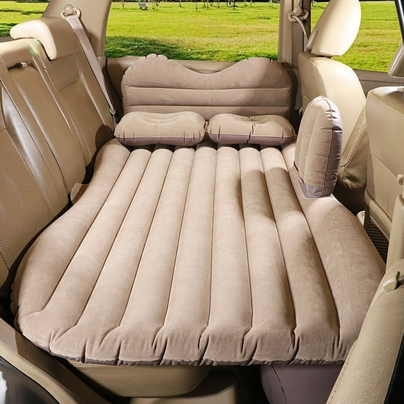 yeacher Portable Car Mattress Foldable Cushion Air Bed Inflatable Mattress Car Bed with Air-Pump Camping Travel Mattress