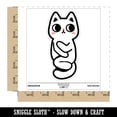 thumbnail image 2 of Shy Pocket Cat Hiding Car Window Bumper Water Bottle Phone Tablet Laptop Waterproof Vinyl Decal Sticker Set 5-Pack - Gloss Finish - 5.0", 2 of 7