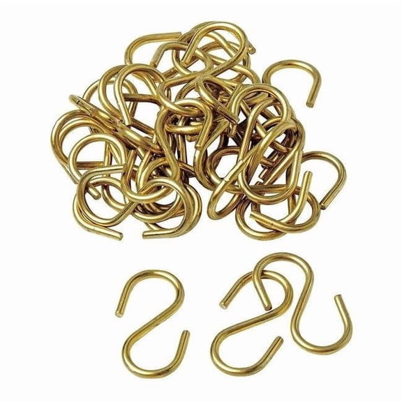 Brady S Hook,Brass,PK100 23304