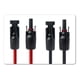 thumbnail image 2 of Cable alargador de panel solar con conector MC4, par rojo + negro, 14AWG 1 metro, 2 of 5