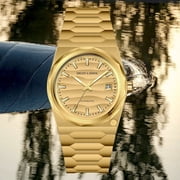Luxury Specht & Sons New Fashion 222 Gold Automatic Watch For Men Japan NH35 Movement Sapphire Crystal Sand Dune Wristwatch Reloj