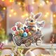 thumbnail image 3 of 2D Planar Acrylic Bohemian-style Easter Acrylic Decorative Pendant, 3 of 7