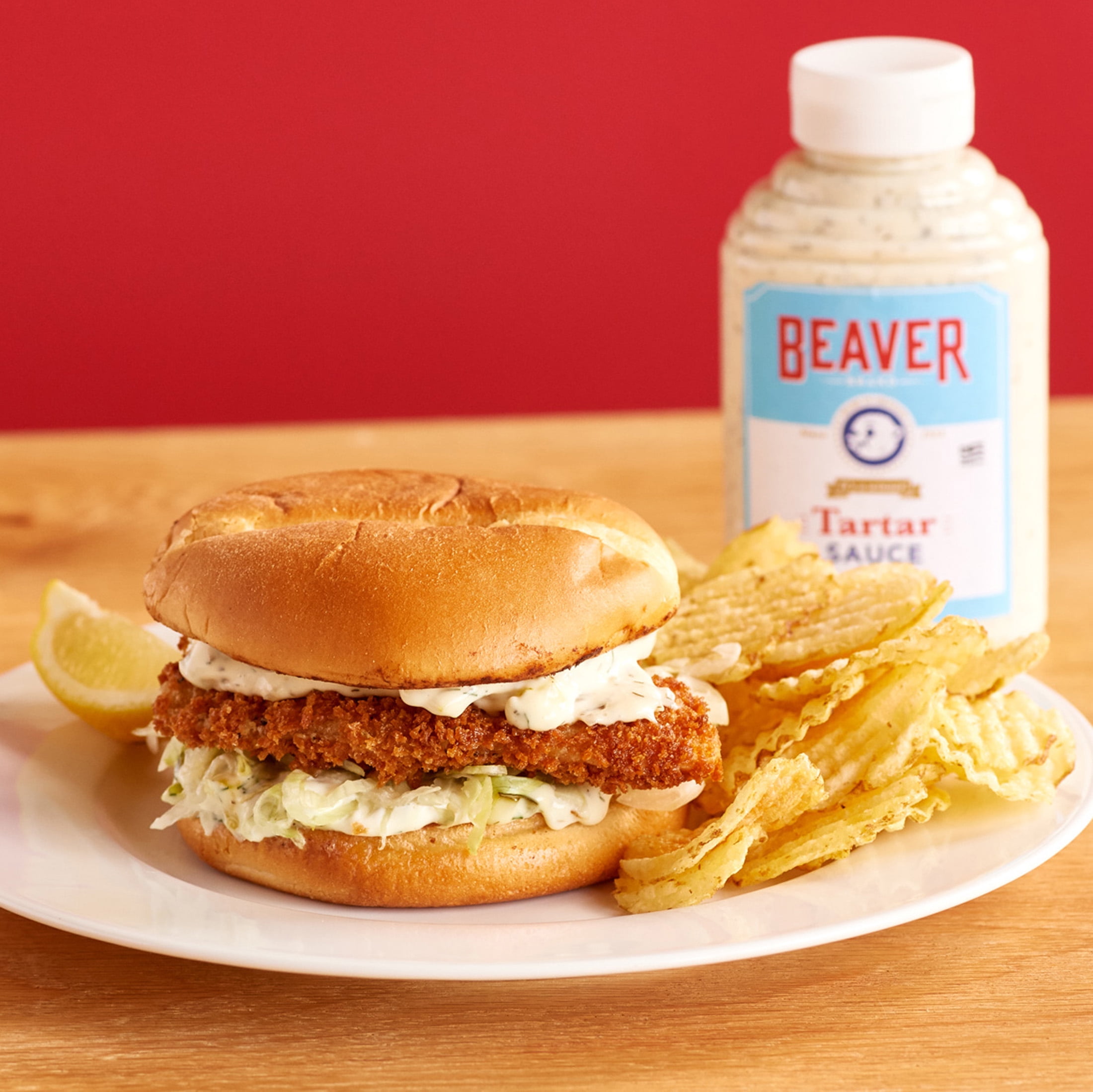 (4 pack) Beaver Brand Gourmet Seafood Tartar Sauce, 11.5 oz Bottle