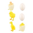 thumbnail image 2 of 6pcs Simulation Poultry Molds Environmentally Friendly Chicks Ducks Toys, 2 of 7