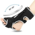thumbnail image 1 of Plantar Fasciitis Night Splint, Adjustable Plantar Fasciitis Relief Night Splint for Women & Men, Relief Brace for Plantar Fasciitis Relief, Achilles Tendonitis and Foot Drop, Black, 1 of 5