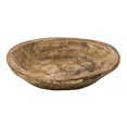 thumbnail image 1 of Rustic Arrow ROUND WOOD BOWL, 1 of 1