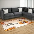 thumbnail image 3 of Happy Thanksgiving Sphynx Welcome Thankful Fall Autumn Pumpkin Indoor Rug Cat Lover Kitten Owner Gifts Idea Carpet Living Bed Room Sofa Home Decor - 02021, 3 of 5