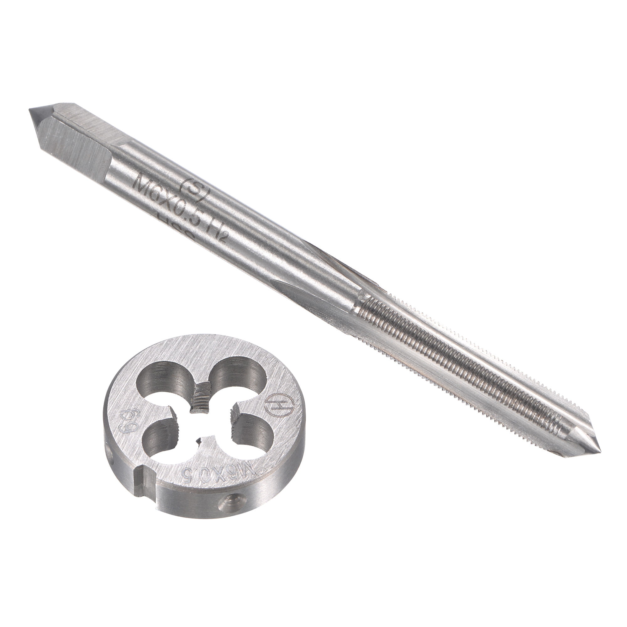 RH 2x tungsten steel Hand tap-taper+Plug M10 x 0.75 Tap Wrench 