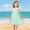 Green, variant on JUSLIO Girls Camisole Dress Tank Casual Sleeveless Dresses Size 4 Y