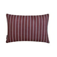 thumbnail image 5 of Christmas Stripe Oblong Lumbar Pillow Cover, 12" x 16" Red Cotton Pillowcase, Modern Striped Farmhouse Oblong Pillow Cover For Sofa Couch, Hotels, Living Room, Bed Room - Parallel Stripes, 5 of 9
